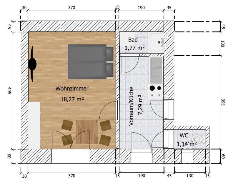 Trendiges Appartment Im Wiener Kuenstlerviertel Exterior photo